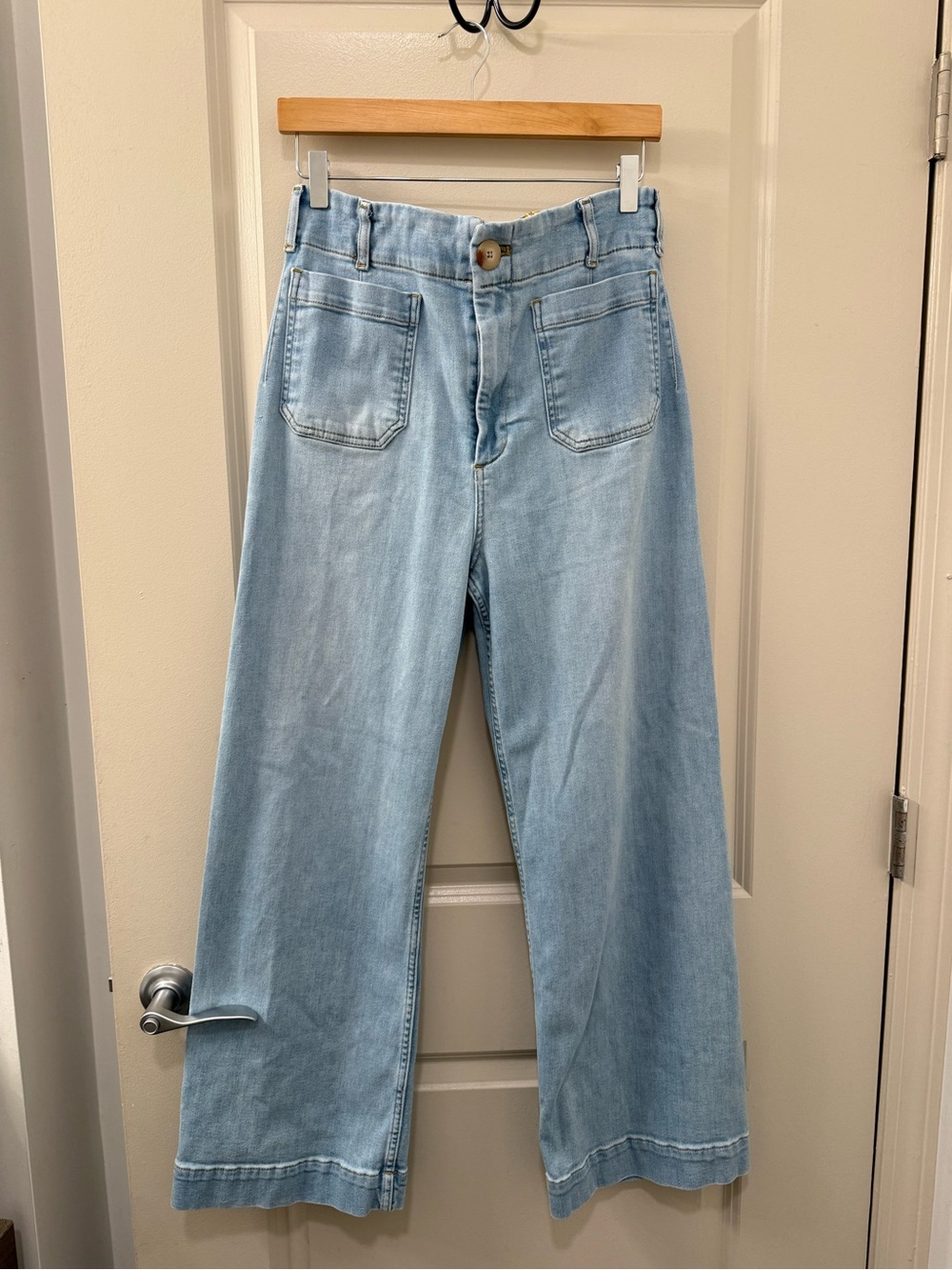 Anthropologie Colette Wide-Leg Jean